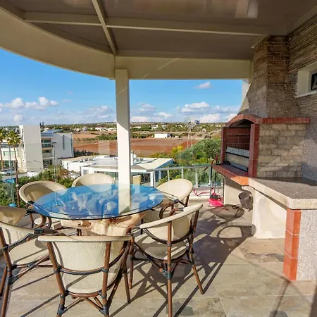 Royal Nissi Mansion 3 Bed Lower Part Of 아이아 나파